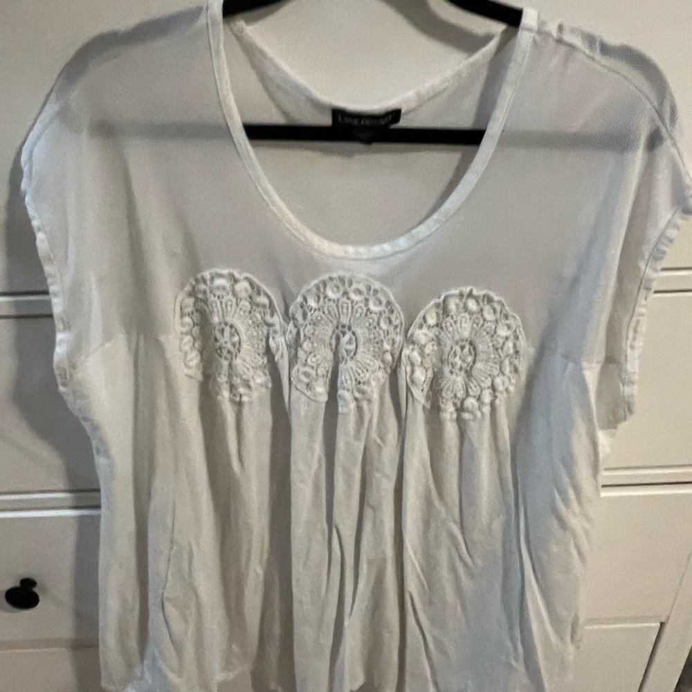 Lane Bryant White Shirt